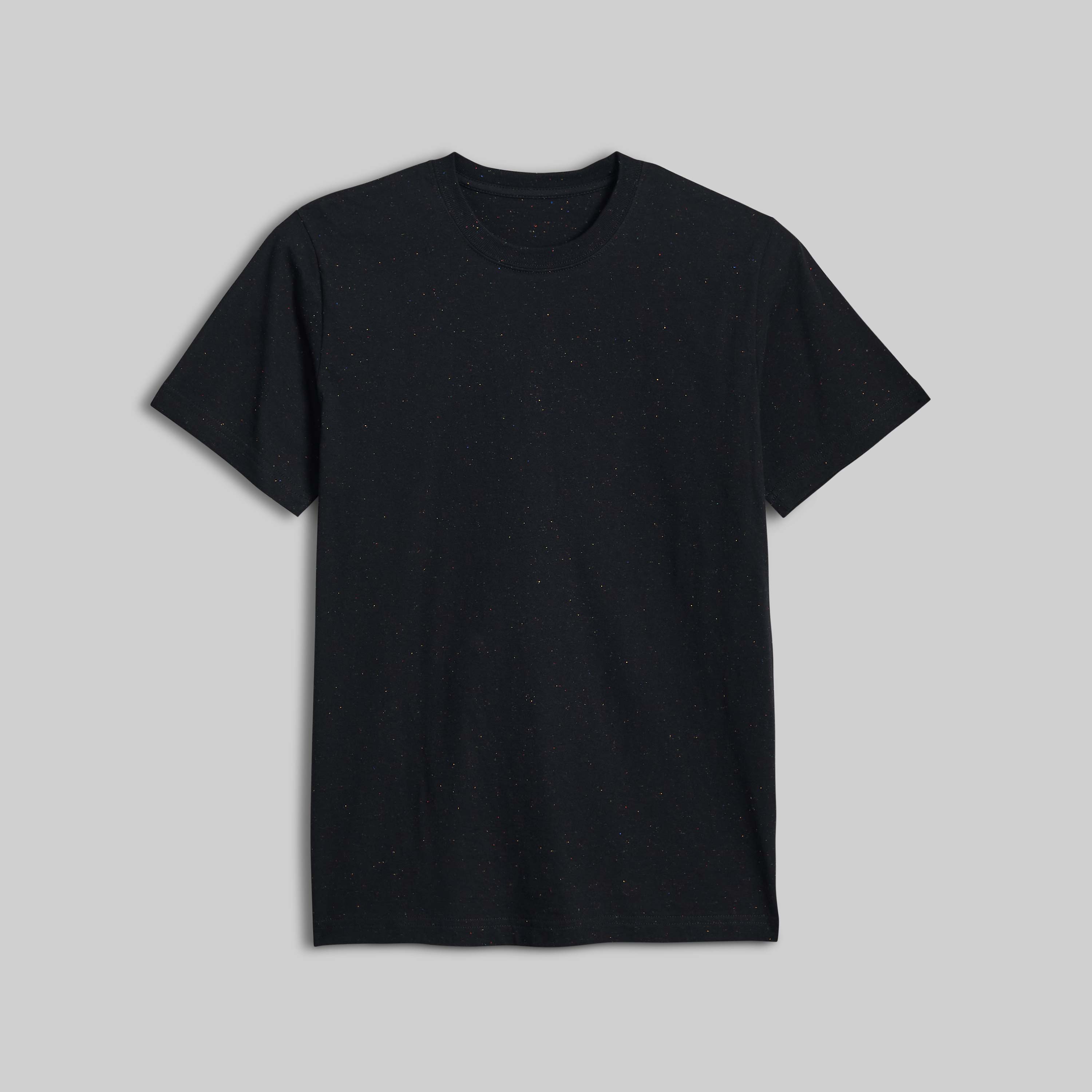 Midweight T-shirt Black Speckle 200 GSM – House Of Blanks