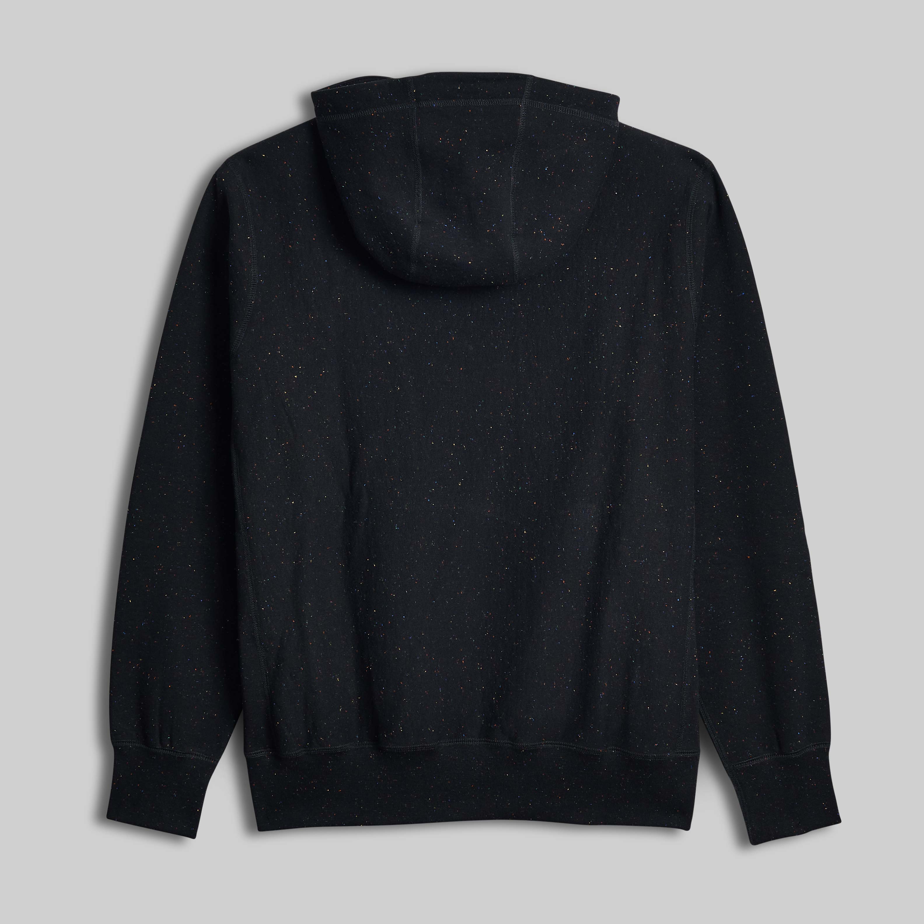 Hooded Sweatshirt - Black Speckle 400 GSM Fleece – House Of Blanks