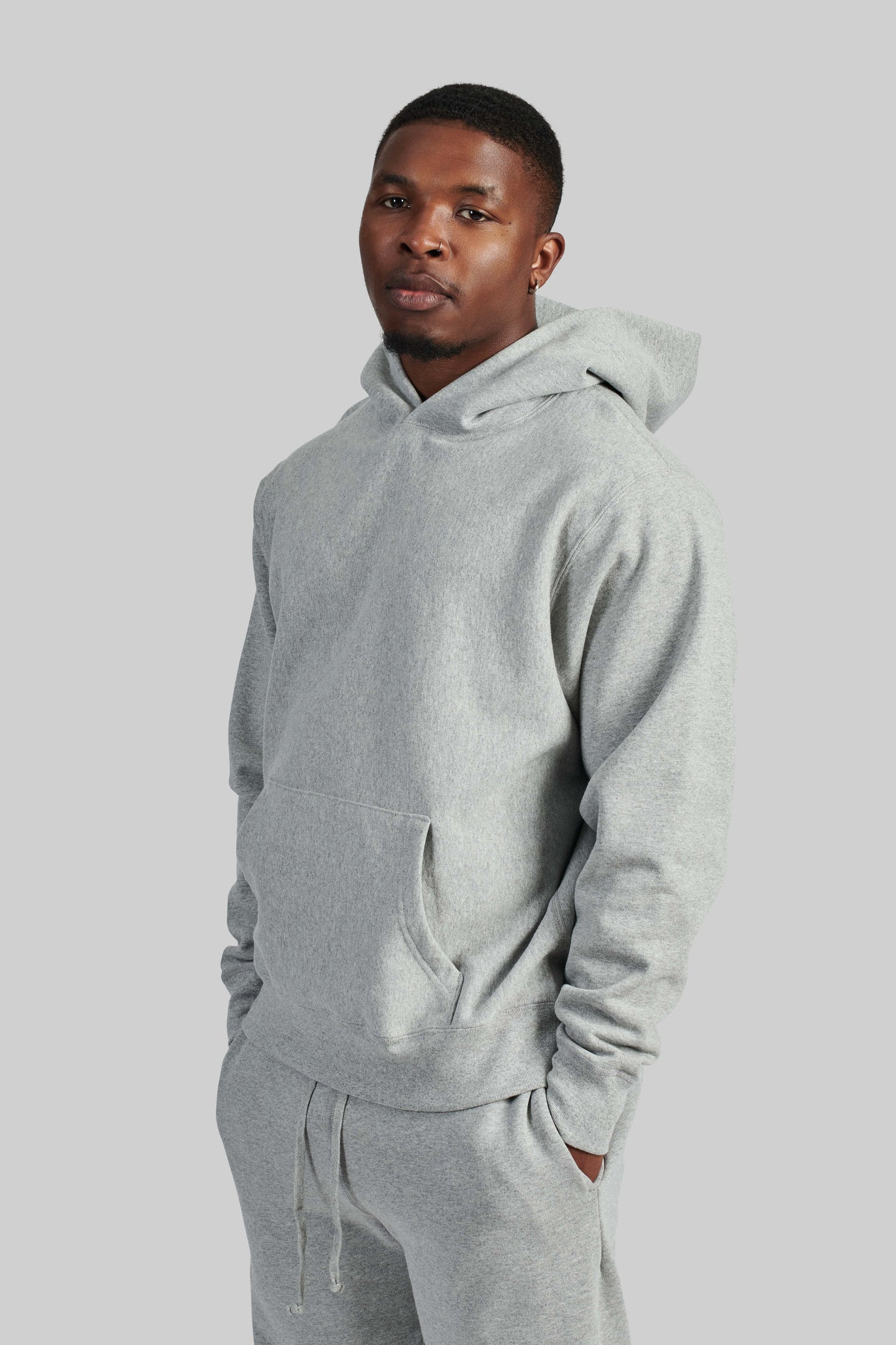 3013 RELAXED FIT FLEECE HOODED SWEATSHIRT