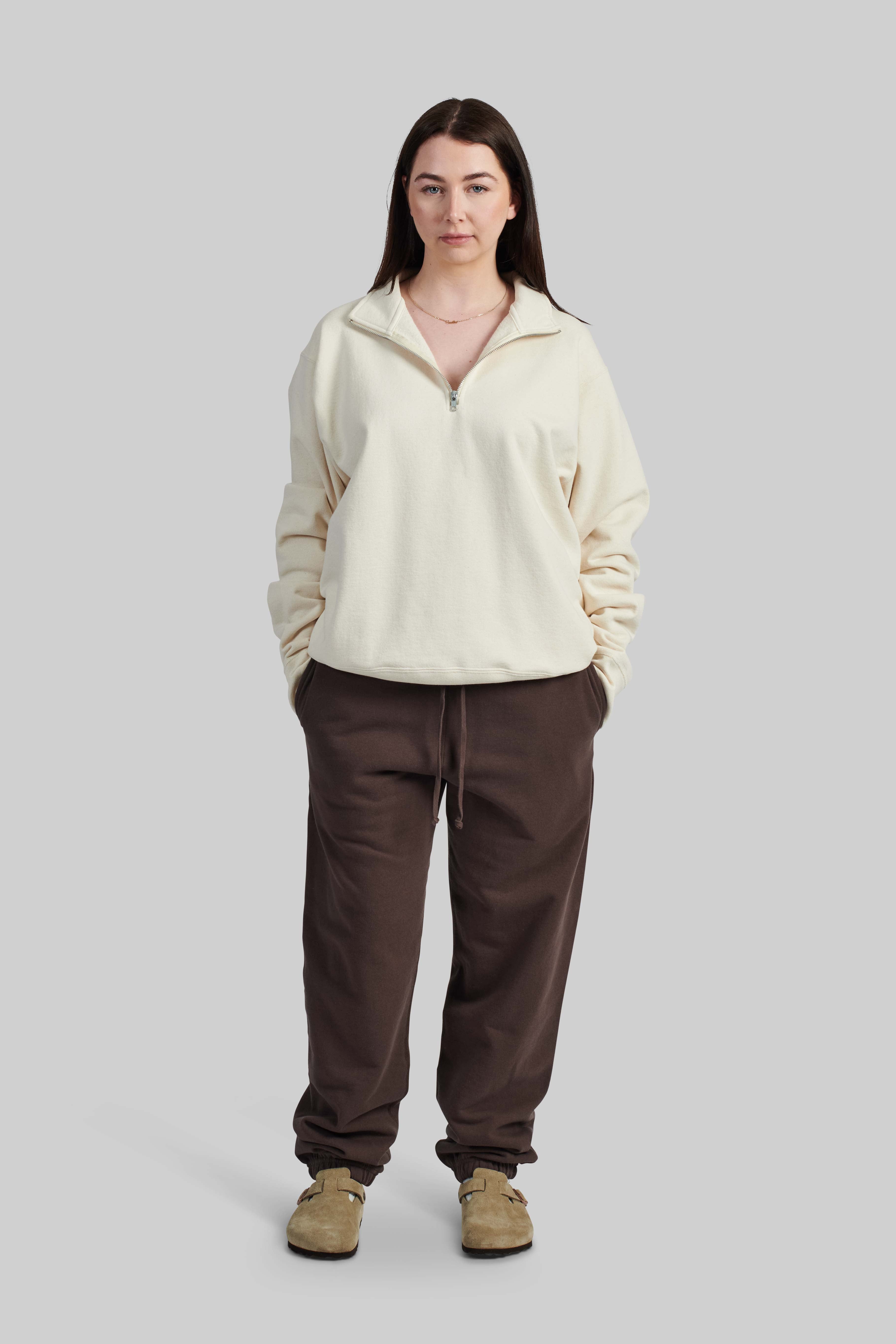 4007 Quarter Zip Sweatshirt – House Of Blanks