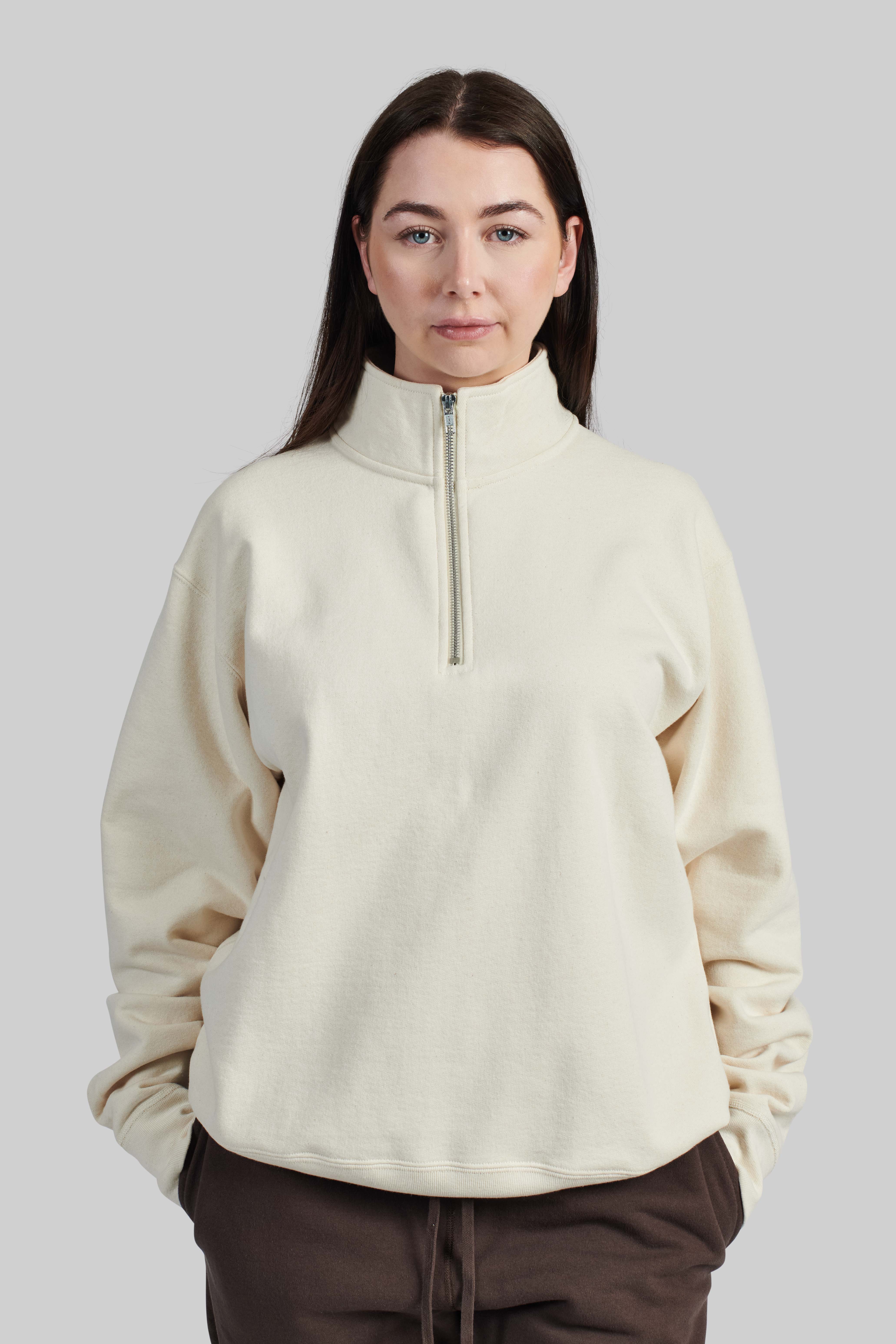 4007 Quarter Zip Sweatshirt – House Of Blanks
