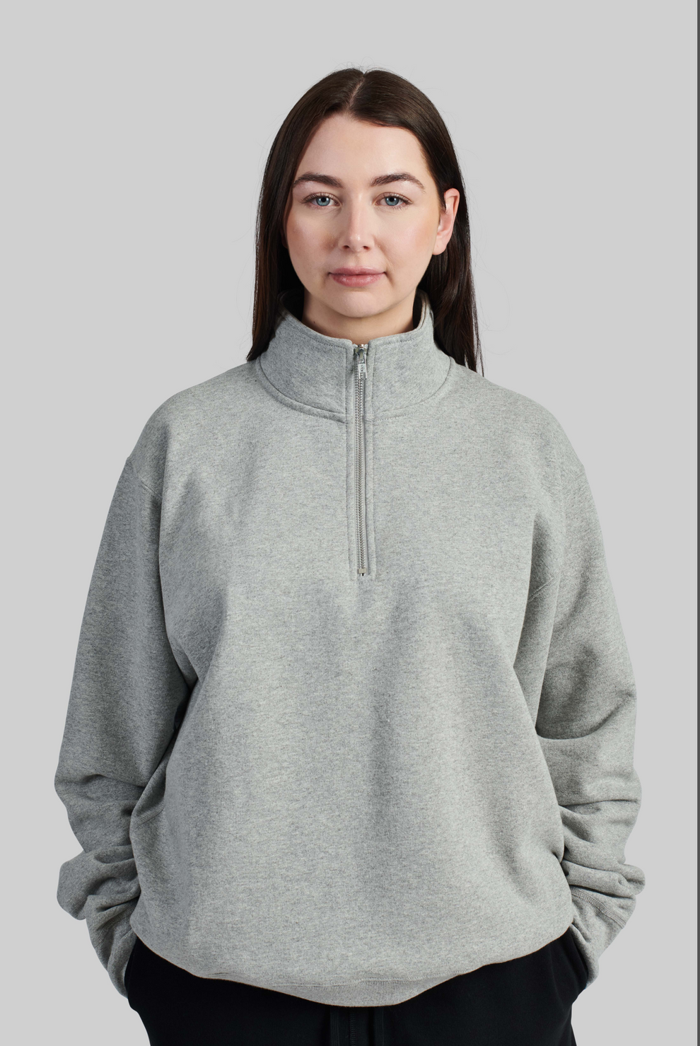 4007 Quarter Zip Sweatshirt – House Of Blanks