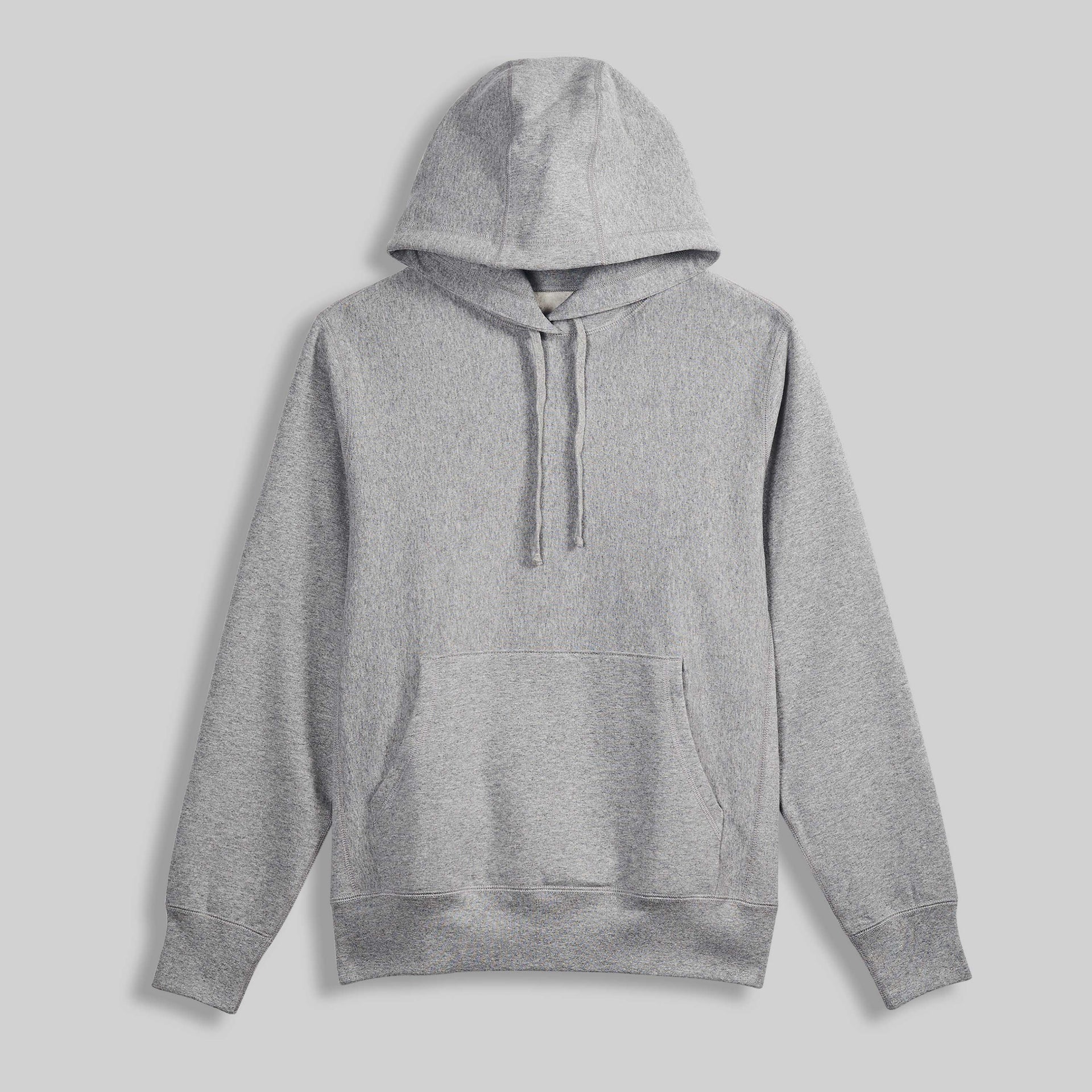 Hooded Sweatshirt - Heather Grey 400 GSM Fleece – House Of Blanks 