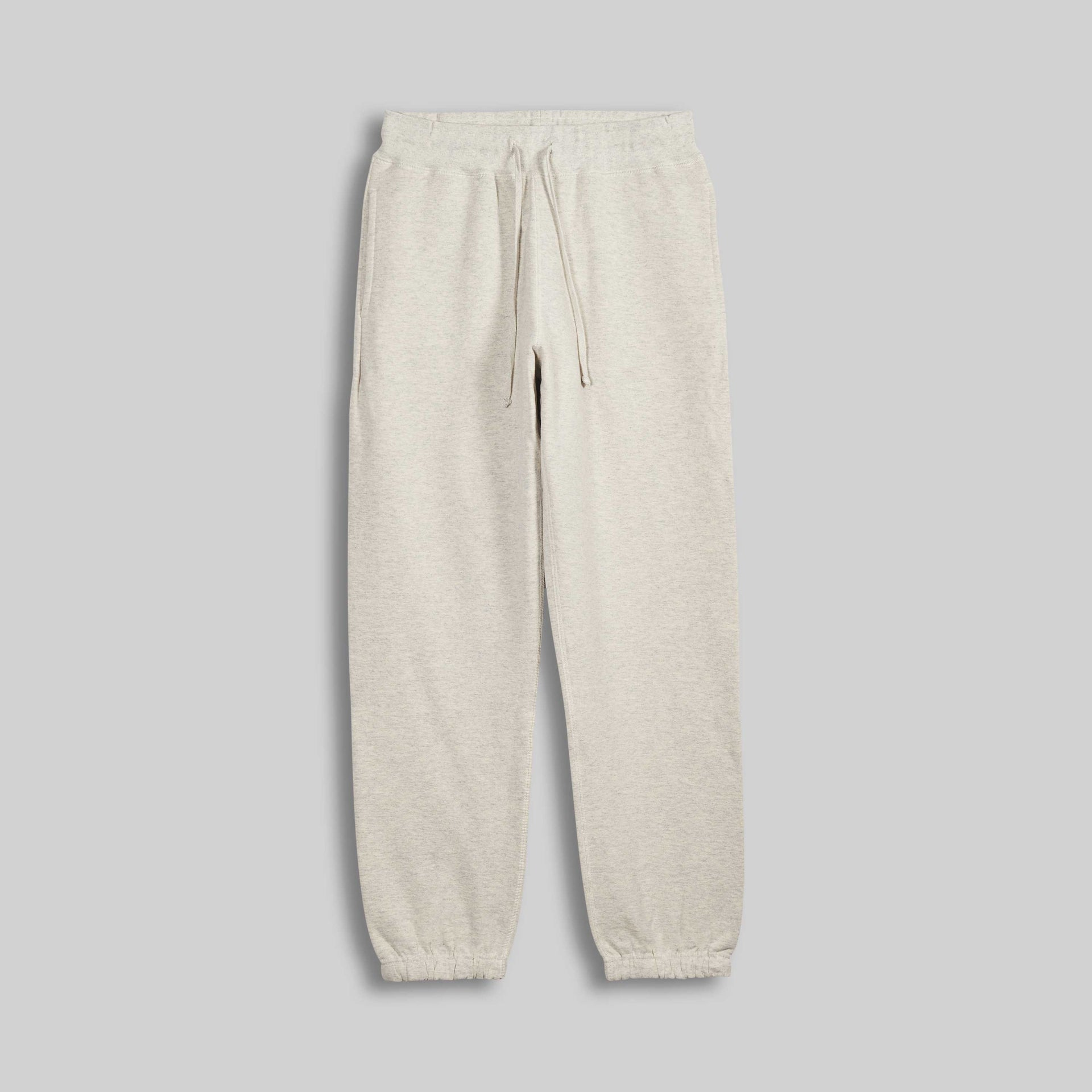 Classic Sweatpant - Heather Oatmeal - 400 GSM Fleece – House Of Blanks