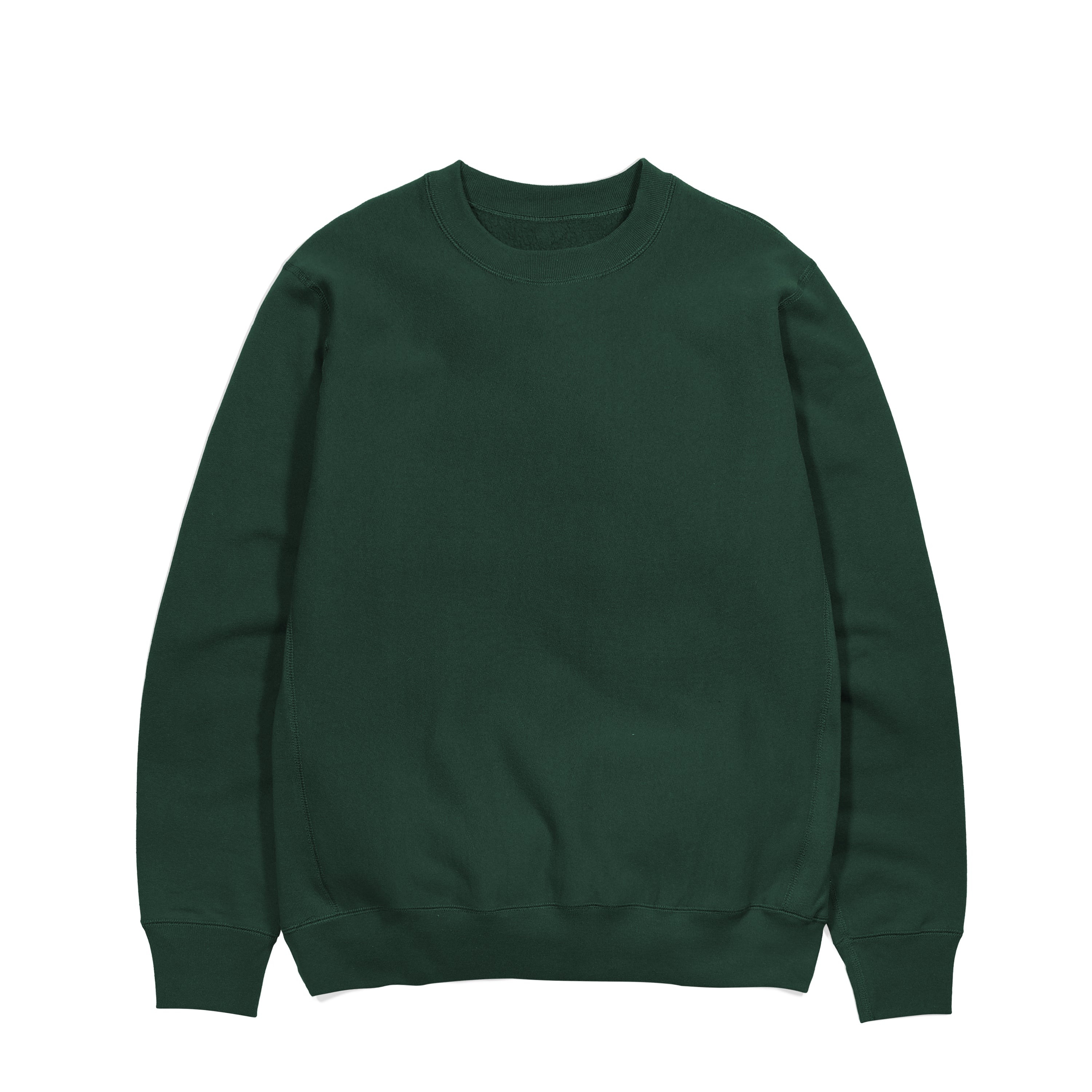 Dark green store crew neck sweatshirt