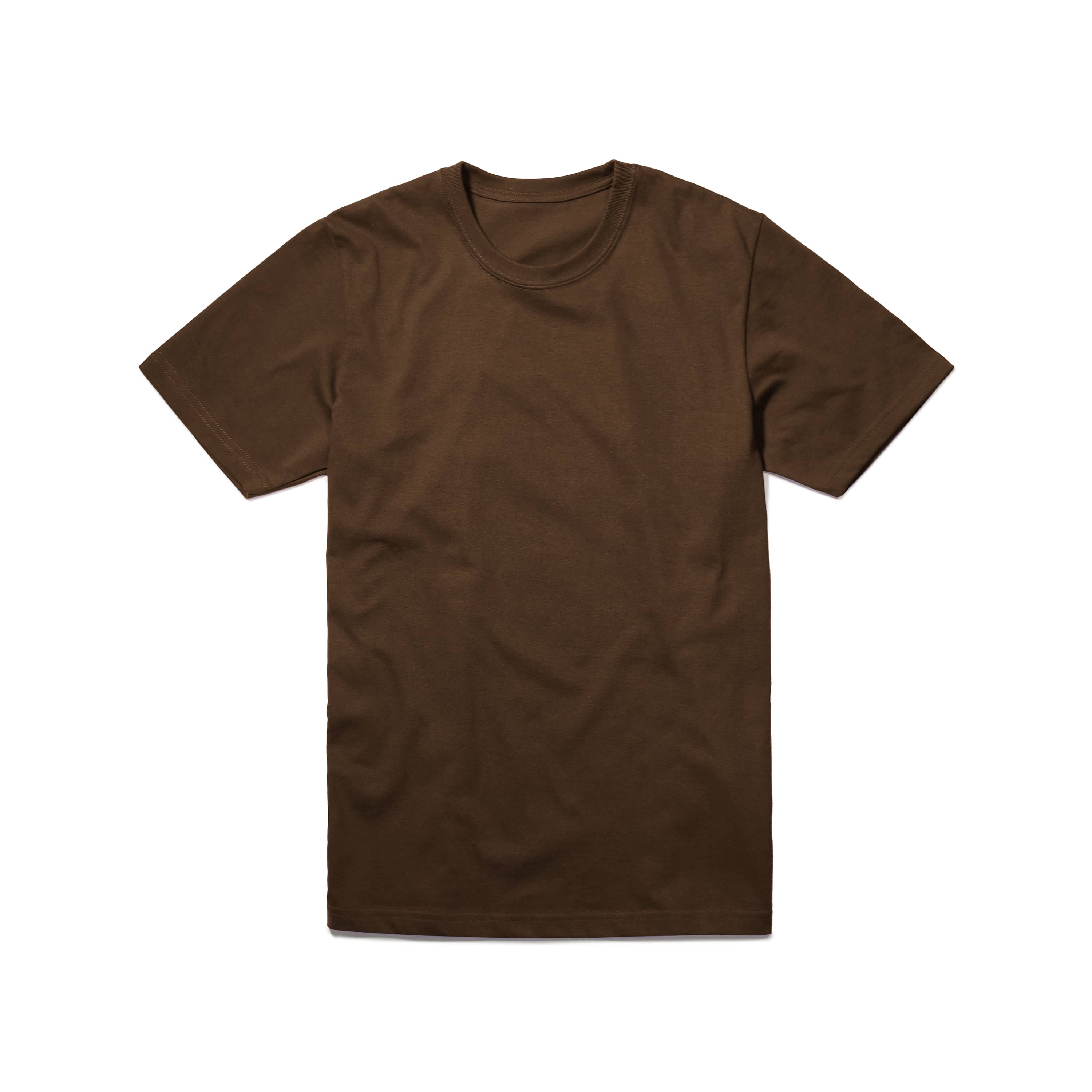 Blank Heavyweight T-shirt Brown 275 GSM – House Of Blanks
