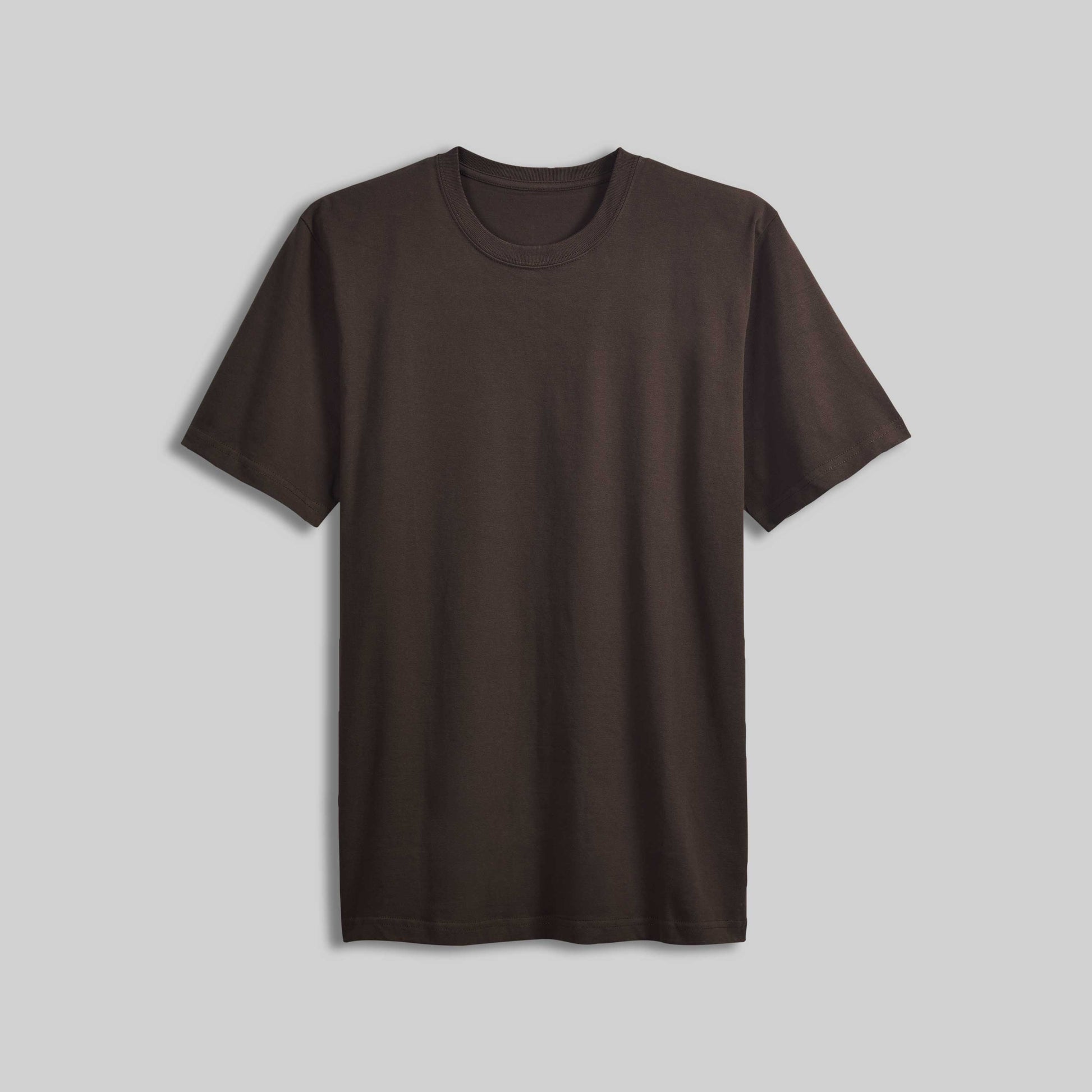 Blank Heavyweight T-shirt Brown 275 GSM – House Of Blanks