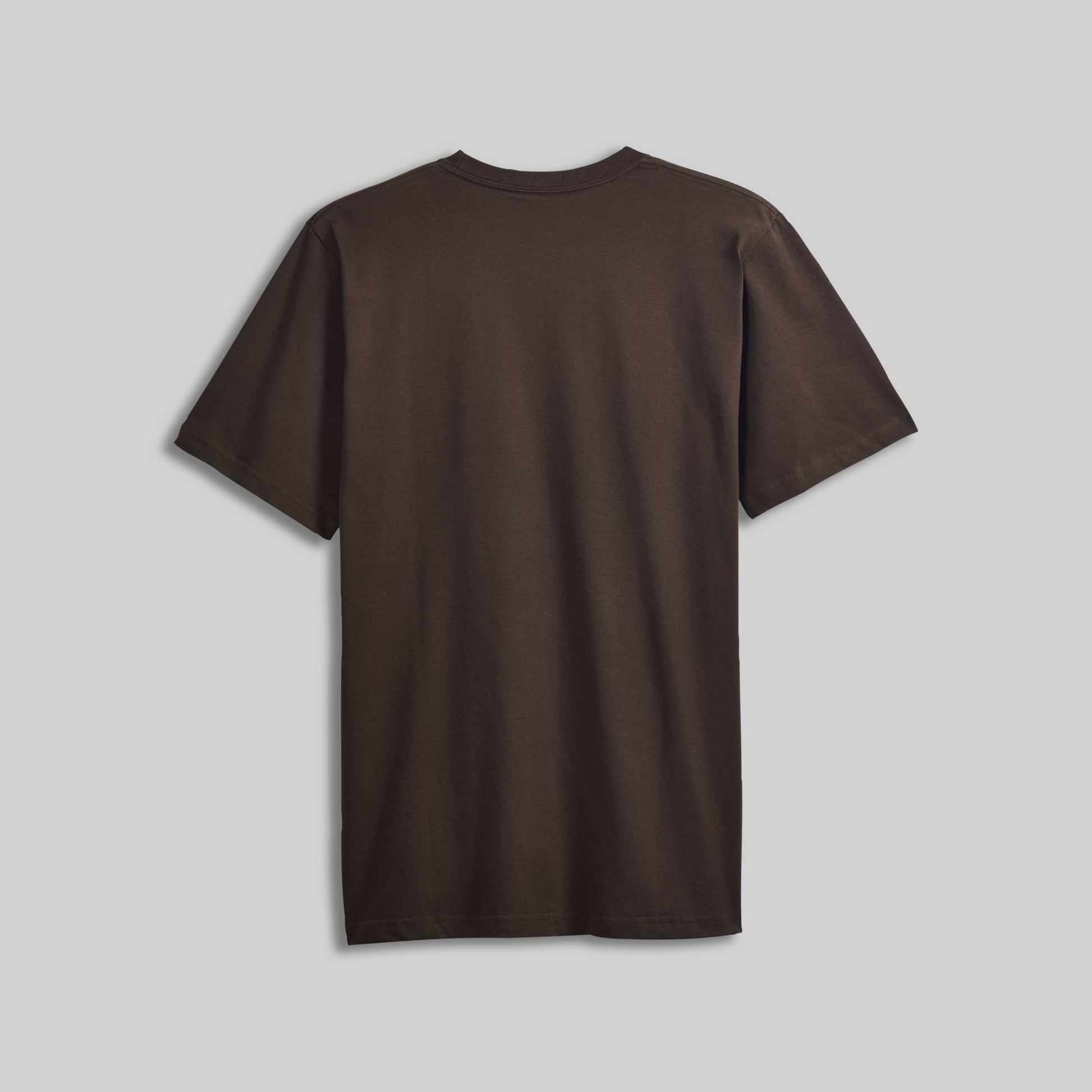 Blank Heavyweight T-shirt Brown 275 GSM – House Of Blanks