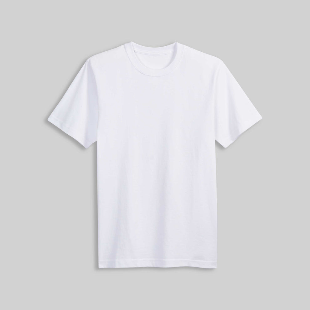 Blank Heavyweight T-shirt White 275 GSM – House Of Blanks