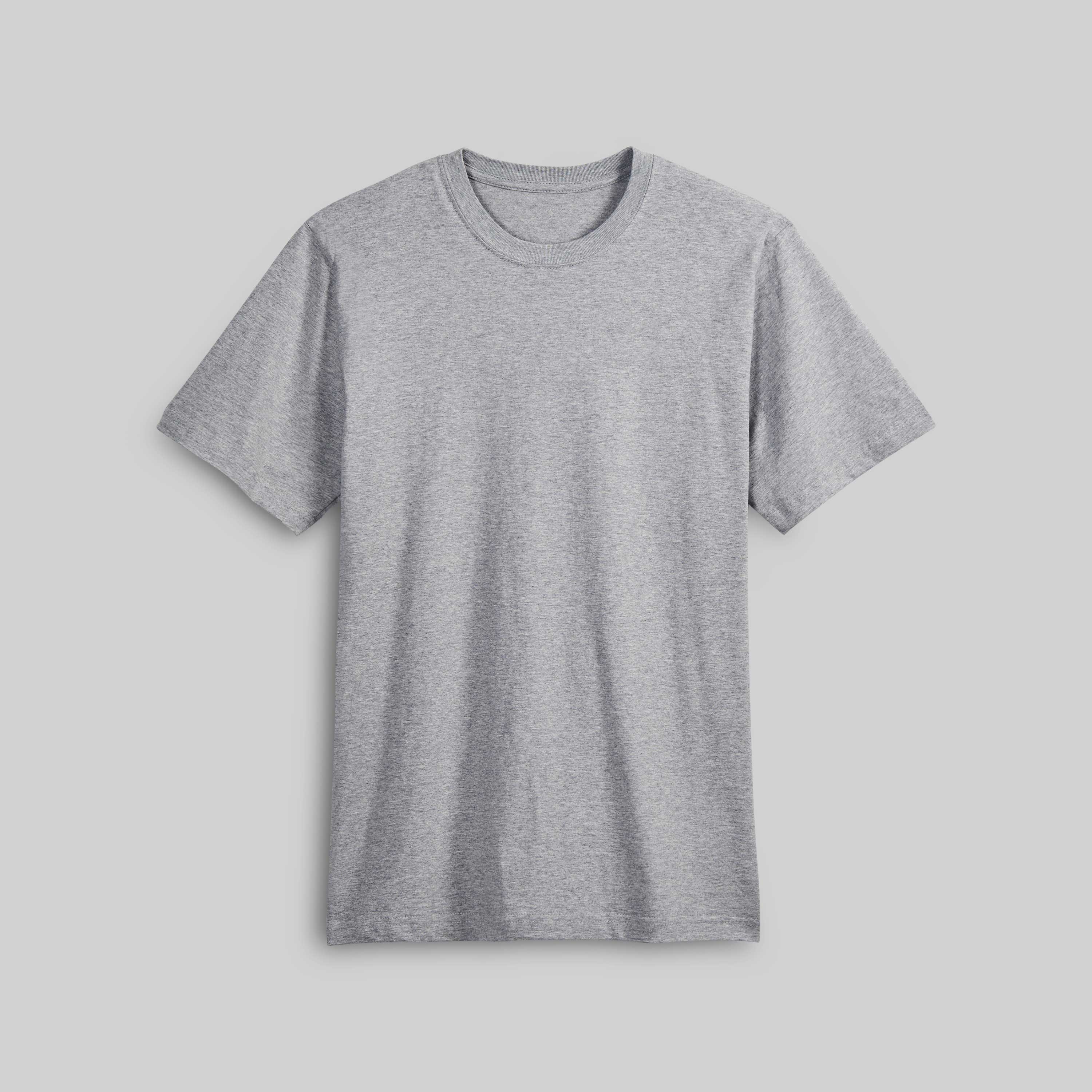 Midweight T-shirt Heather Grey 200 GSM – House Of Blanks