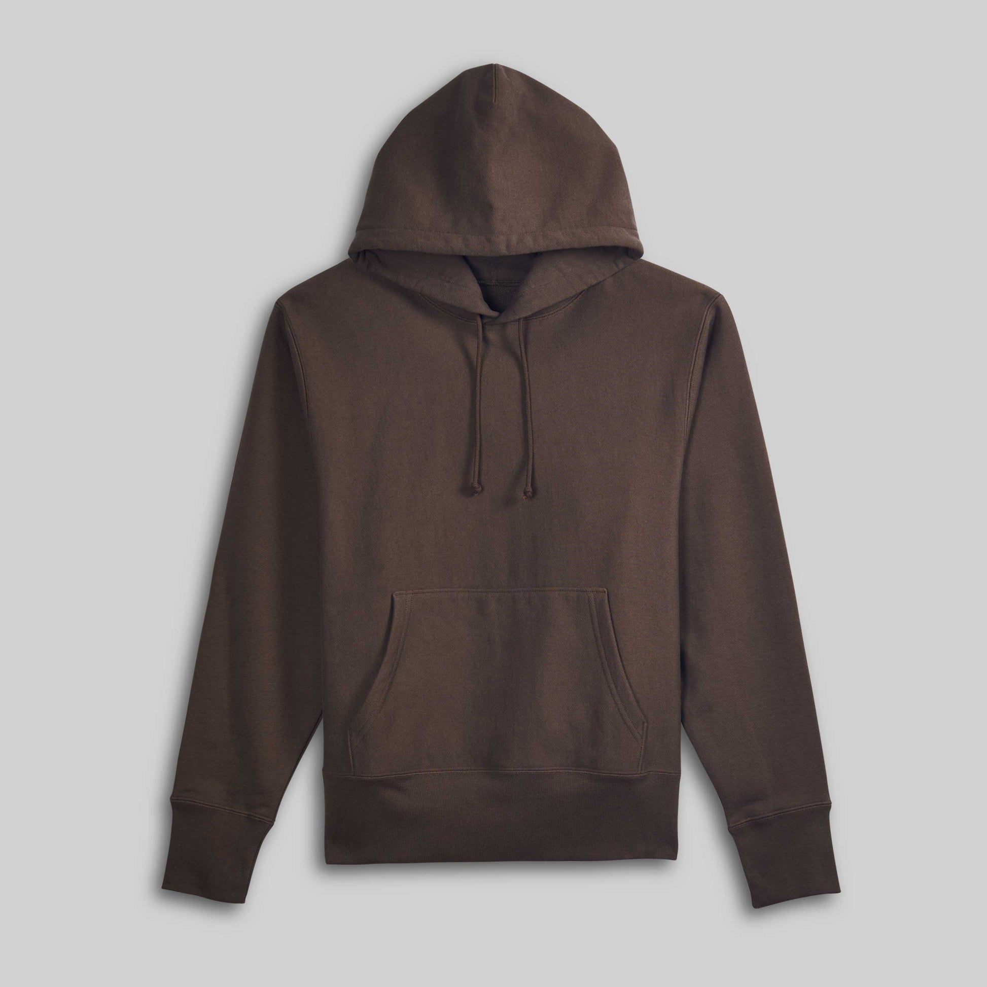 Blank Hoodie - Chocolate Brown 500 GSM Relaxed Fit – House Of Blanks