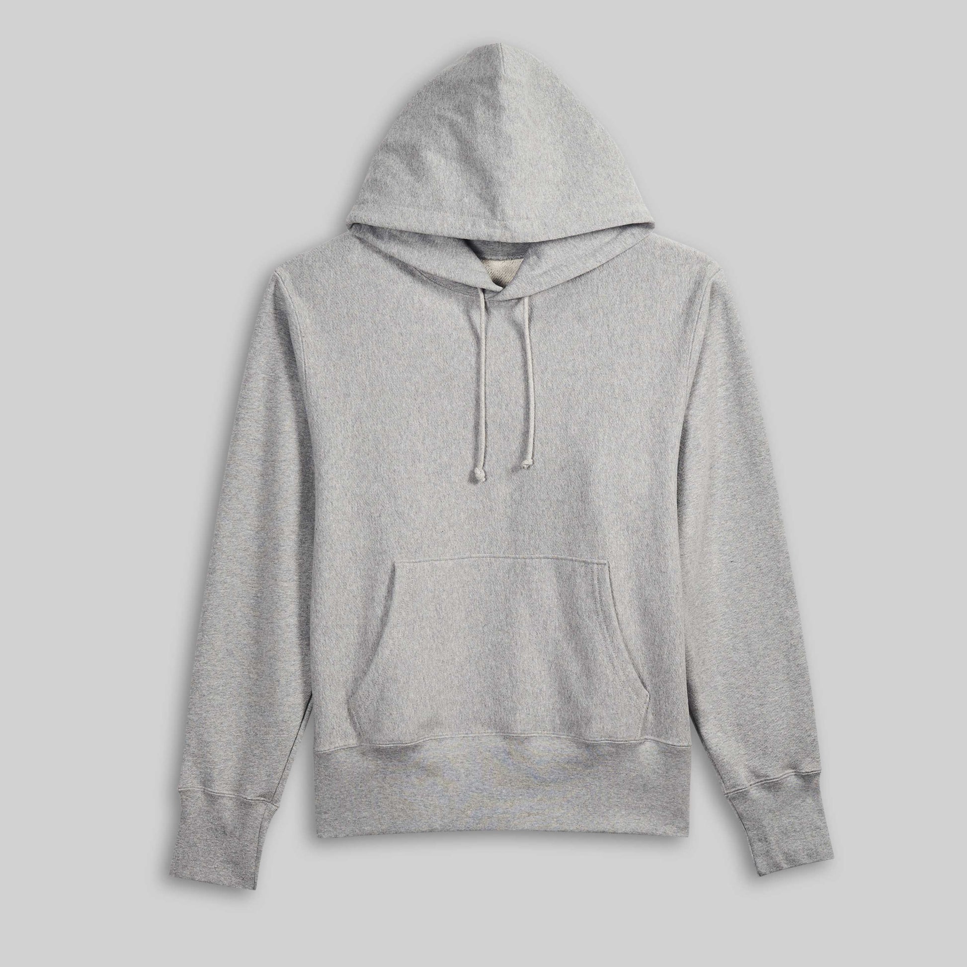 Blank Hoodie Heather Grey 500 GSM Relaxed Fit – House Of Blanks